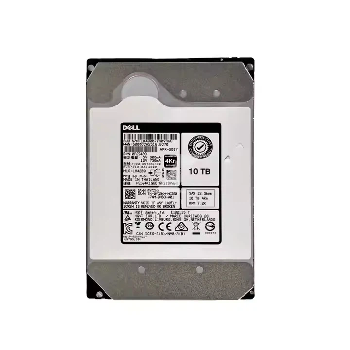 Dell HDD 10TB suppliers